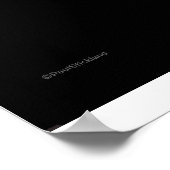 Halloween Bats, Burg und Mond Poster (Ecke)