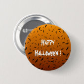 Halloween Bats Button (Vorne & Hinten)