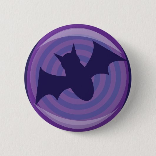 Halloween Bats Button (Vorderseite)