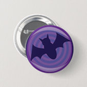 Halloween Bats Button (Vorne & Hinten)