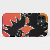 Halloween Bats Case-Mate iPhone Hülle (Rückseite (Horizontal))
