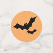 Halloween Bats Design Table Confetti Konfetti (Klein Vorderseite)
