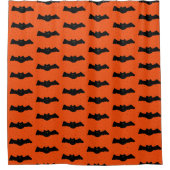 Halloween Bats Duschvorhang (Vorderseite)