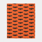 Halloween Bats Fleecedecke (Vorderseite)
