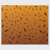 Halloween Bats Geschenkpapier (Flach)