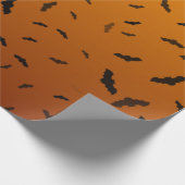 Halloween Bats Geschenkpapier (Ecke)