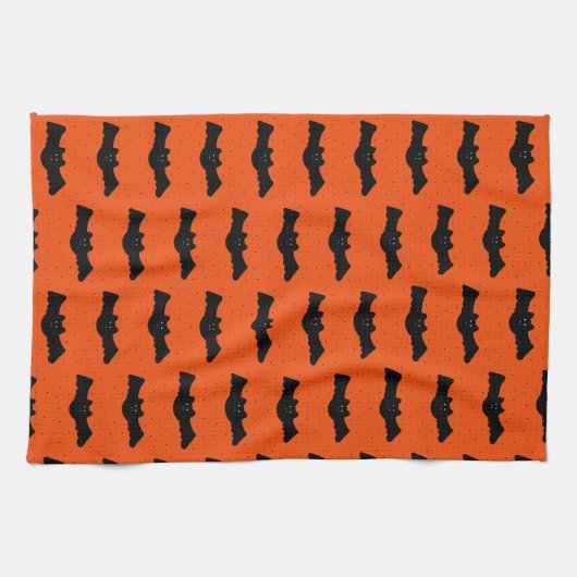 Halloween Bats Geschirrtuch (Horizontal)