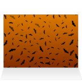 Halloween Bats Grußkarte (Innenansicht Horizontal (Oben))