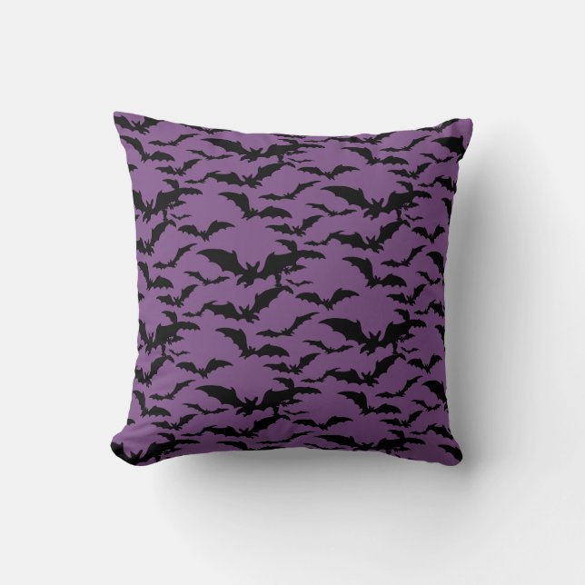 Halloween Bats Kissen (Vorderseite)