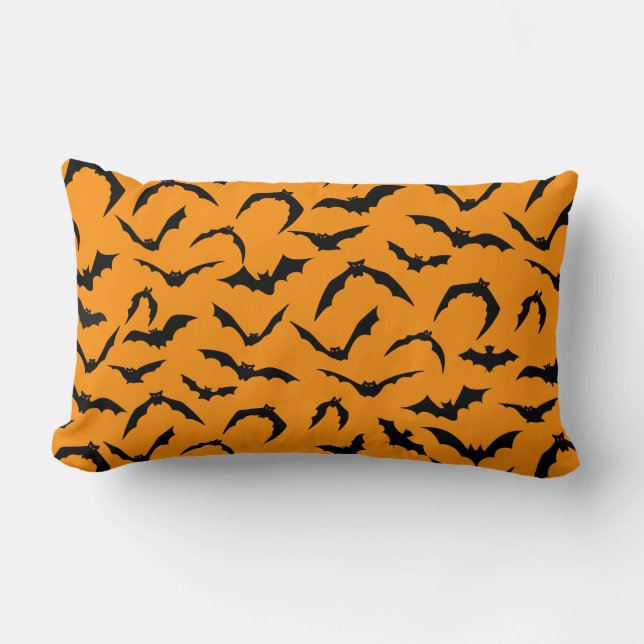 Halloween Bats Kissen (Vorderseite)
