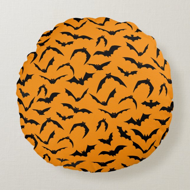 Halloween Bats Kissen (Vorderseite)