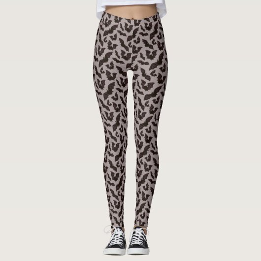 Halloween Bats Leggings (Vorderseite)
