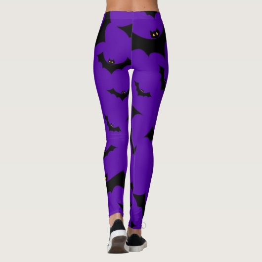 Halloween Bats Leggings (Rückseite)
