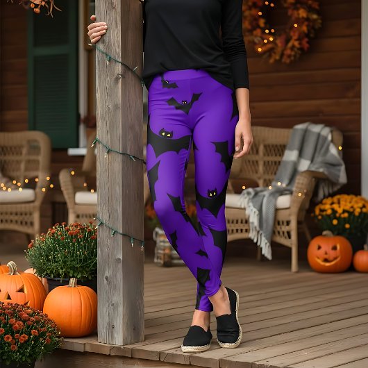 Halloween Bats Leggings
