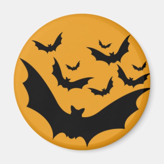 Halloween Bats Magnet (Vorne)