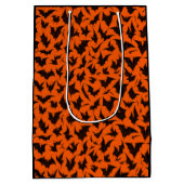 Halloween Bats Mittlere Geschenktüte (Rückseite)