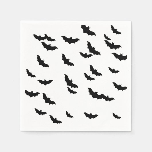 Halloween Bats Napkin Serviette (Vorderseite)