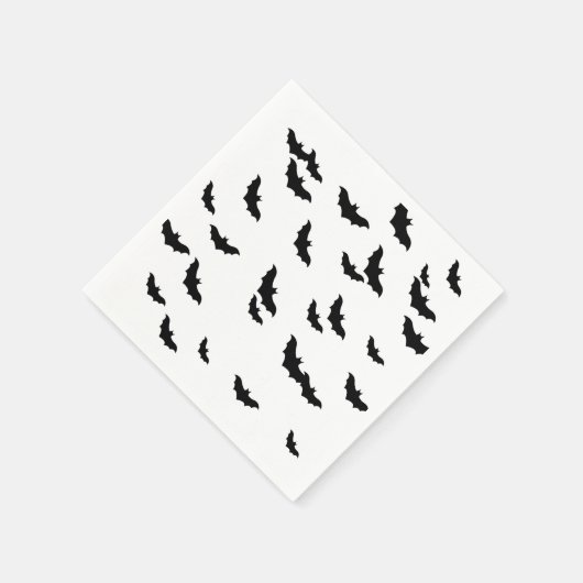 Halloween Bats Napkin Serviette (Ecke)