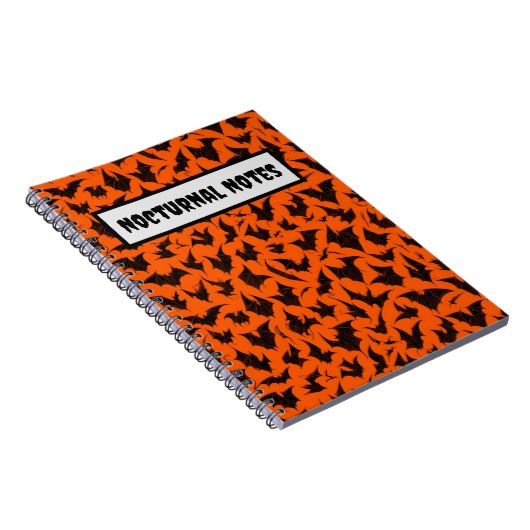 Halloween Bats Notizblock (Rechte Seite)