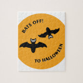 Halloween Bats Orange Puzzle (Vertikal)
