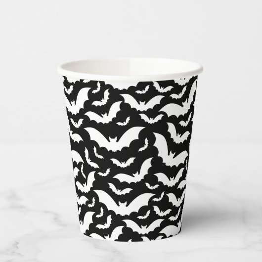 Halloween Bats Paper Cups Pappbecher (Links)