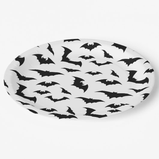 Halloween Bats Paper Teller (Schrägansicht)