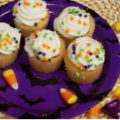 Halloween Bats Pappteller