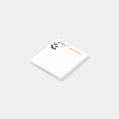 Halloween Bats Post Notes Post-it Klebezettel (angewinkelt)