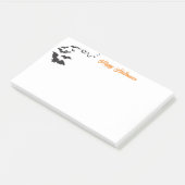 Halloween Bats Post Notes Post-it Klebezettel (angewinkelt)