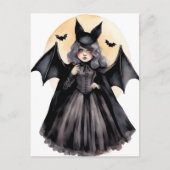 Halloween Bats Postkarte (Vorderseite)