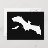 Halloween Bats Postkarte (Vorne/Hinten)