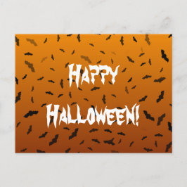 Halloween Bats Postkarte
