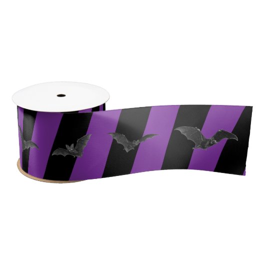 Halloween Bats Satinband (Spule)
