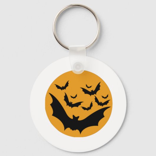 Halloween Bats Schlüsselanhänger (Vorderseite)