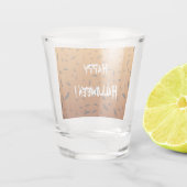 Halloween Bats Schnapsglas (Rückseite)