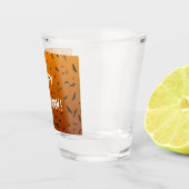Halloween Bats Schnapsglas (Rechts)