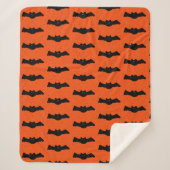 Halloween Bats Sherpadecke (Vorderseite)