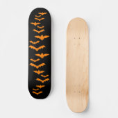 Halloween Bats Skateboard (Vorderseite)