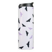 Halloween Bats Thermal Tumbler Thermosbecher (Nach links gedreht)