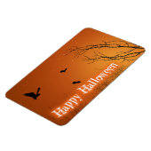 Halloween Bats und Bäume Magnet (Linke Seite)