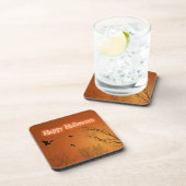 Halloween Bats und Bäume Untersetzer (Rechte Seite)