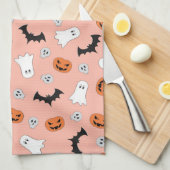 Halloween Bats und Ghost-Design Geschirrtuch (Viertel Falte)
