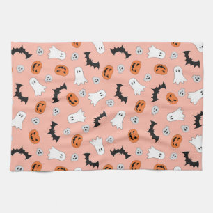 Halloween Bats und Ghost-Design Geschirrtuch