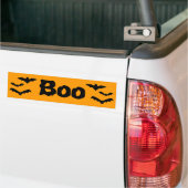 Halloween Batty "Boo" Autoaufkleber (Auf Lkw)