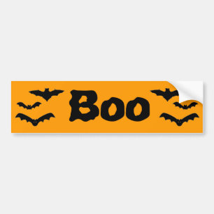 Halloween Batty "Boo" Autoaufkleber