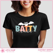Halloween-Batty-Lehrer T-Shirt