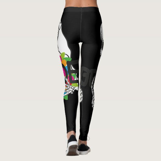 halloween bäuerliche Leggings (Rückseite)