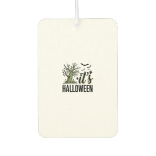 Halloween-Baum Es ist Halloween Vintage Gruselig_1 Autolufterfrischer