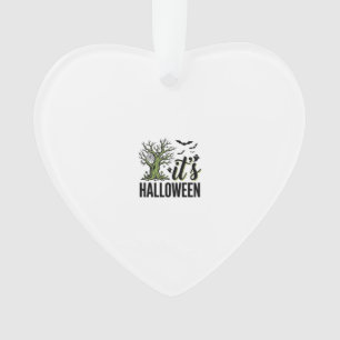 Halloween-Baum Es ist Halloween Vintage Gruselig_1 Ornament