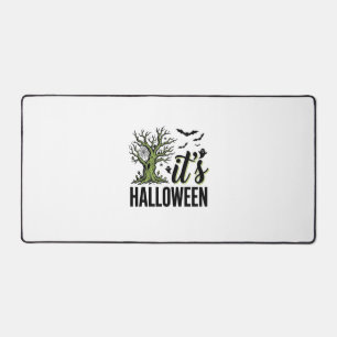 Halloween-Baum Es ist Halloween Vintage Gruselig_1 Schreibtischunterlage